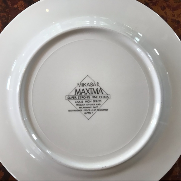 Vintage Mikasa Maxima High Spirits Plates - Picture 3 of 12